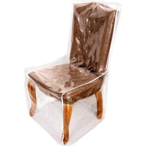 Plastic Dining Chair Covers,For Dining Chairs,Keep Your Dining Chair Away From Water Dust Paws And Claws.(Cover Only)-ABUX