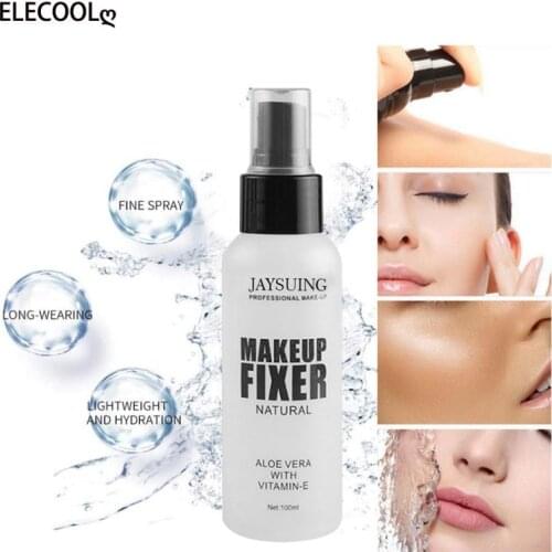 ELECOOL 30/60ml Makeup Setting Spray Face Primer Foundation Base Fixer Hydrate Long Lasting Lasting Make Up Fix Foundation Spray