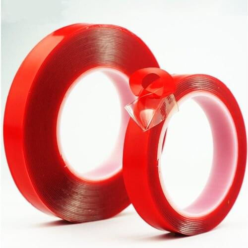 Super thin seamless transparent double-sided tape photo wall glue adhesive stickers without leaving traces of 10m mobile phone