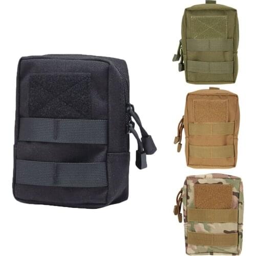 Tactical Molle System Medical Pouch Utility EDC Waist Pack Phone Case Airsoft Hunting Tool Accessory Pouch