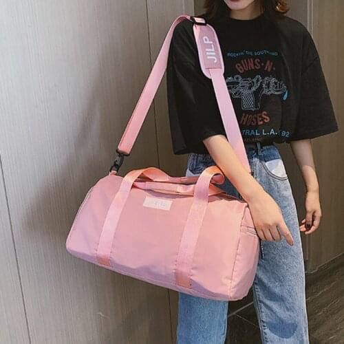 Large Capacity Women Storage Bag Solid Color Leisure Travel Bag Female Crossbody Bag Trolley Bag Bolsa De Viaje De La Mujer