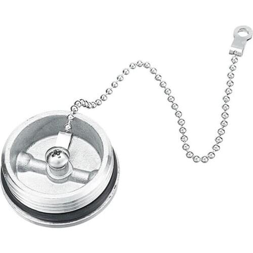 Boat Marine Deck Fill Filler Replacement +Chain Gas Fuel Tank