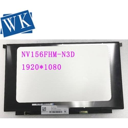 For BOE IPS NV156FHM-N3D Laptop LCD Screen Matrix FHD 1920X1080 30 pins Panel replacement NV156FHM N3D