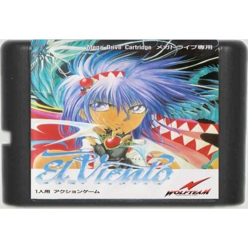 El Viento 16 bit SEGA MD Game Card For Sega Mega Drive For Genesis