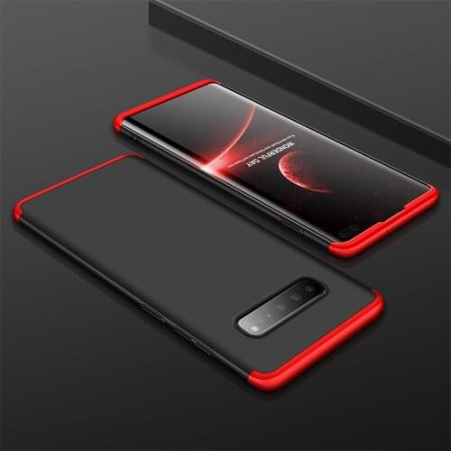 3 IN 1 Case For Samsung Galaxy S10 5G S10 Plus S10 e Case 360 Full Protection Shockprrof Matte Cover For Galaxy S10 Plus S10e