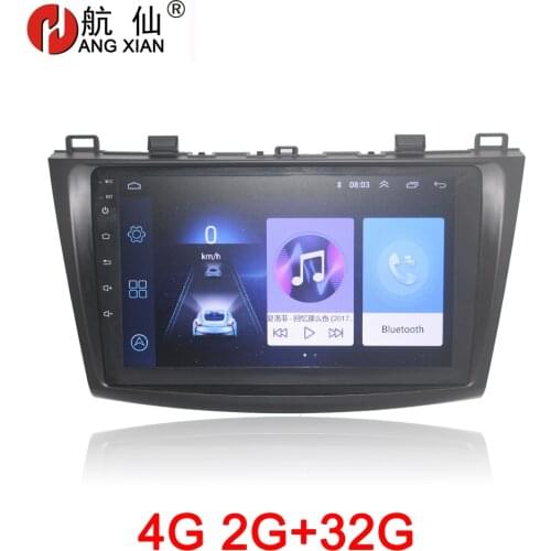 ZHUIHENG 2 din Car radio for Mazda 3 Axela 2010 2011 2012 2013 car dvd player gps car accessory of autoradio 4G internet 2G 32G