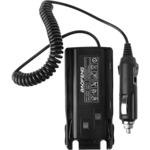 Car Charger Battery Eliminator Adapter For Baofeng UV-82 Radio Walkie Talkie