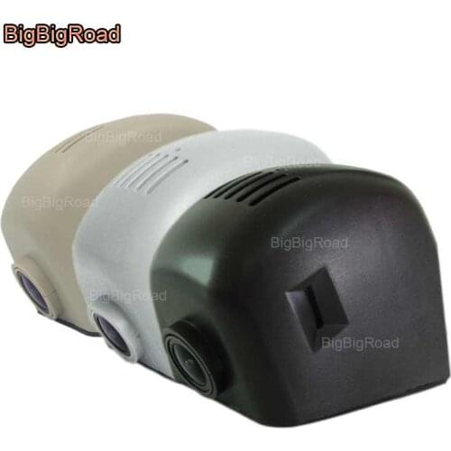 BigBigRoad For 2016 2017 2018 2019 Audi Q7 Q5 Q3 A5 wifi Car DVR Video Recorder Novatek 96655 Dash Cam FHD 1080p Hidden Type