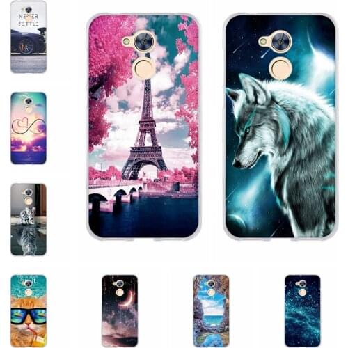Phone Case For Huawei Honor 6A Soft TPU Silicone Fundas For Honor 6A Pro Case Luxury Pattern Cover For Honor 5C pro Coque Shell
