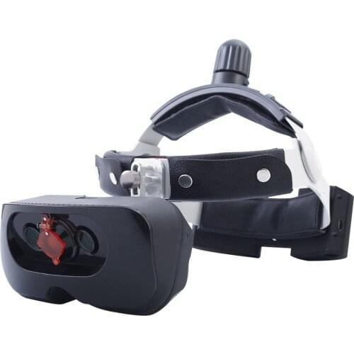 Cheap china HD medical dental surgery implant head-wear head mounted electron digital video and photo microscope headset