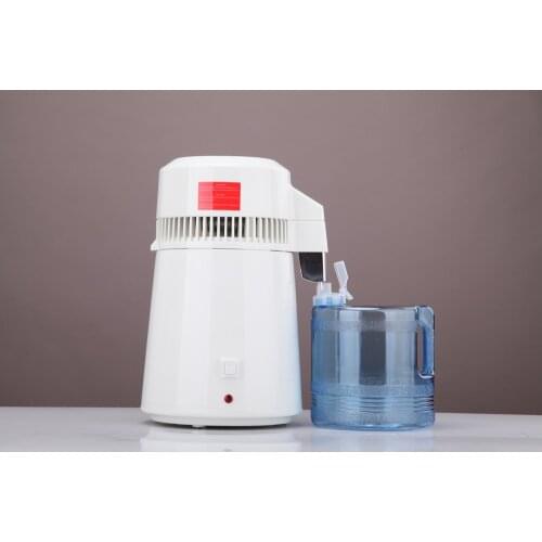 Pure Water Distiller 4L Dental Distilled Water Machine Filter Stainless Steel Electric Distillation Purifier Jug 110V 220V