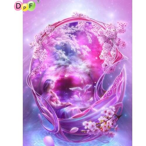 DPF 5D Round/Square full Diamond Painting Cross Stitch Crafts Diamond Embroidery Mosaic Needlework kits Home Decor