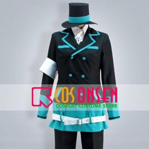 COSPLAYONSEN Karneval Yogi Cosplay Costume BlacK Green Full Set All Size Custom Handmade