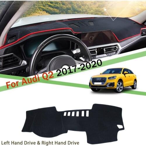 For Audi Q2 2017 2018 2019 2020 Anti-Slip Mat Dashboard Cover Pad Sunshade Dashmat Protect Carpet Car Accessories S-line RS