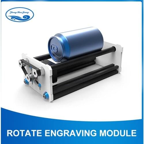 Rotate Engraving Module A3 Laser Engraver Y Axis DIY Update Kit with step for Column Cylinder Engraving