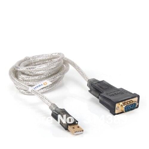 Gilding socket USB to RS232 Data Converter virtual Serial Port virtual com port virtual 232 Adapter for Windows8