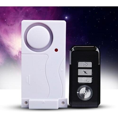 Door Window Entry Security ABS Wireless Remote Control Door Sensor Alarm Host Burglar Security Alarm System Home Protection Kit