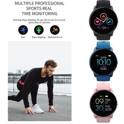W9 Smart Watch Women Braclet Sports Mode Sleep Monitor Heart Rate Blood Presure Monitor Full Touch Screen IP67 Waterproof