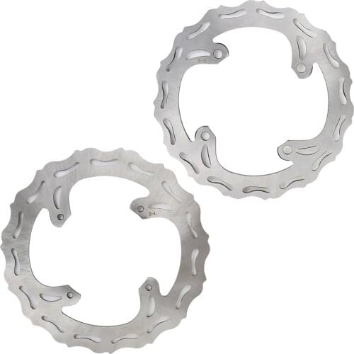 Motorcycle Steel Front Rear Brake Disc Rotor For Suzuki RMZ250 2007-2018 RMZ450 2005-2017 RMX450Z 2010-2017 RMZ 250 450