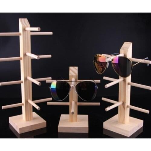 Sale Layers Hot Wood Sunglass Display Rack Shelf Eyeglasses Show Stand Jewelry Holder for Multi Pairs Glasses Showcase