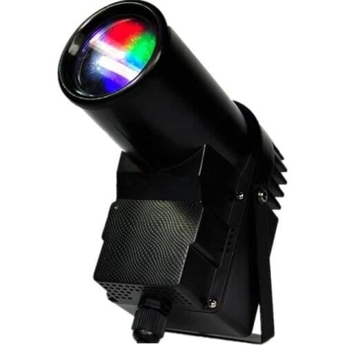 Dj LED 10W RGB 3 IN 1 PinSpot Stage Light LED Beam Spot Stage Effect Color DJ KTV Party Disco Wedding All Star In Sky
