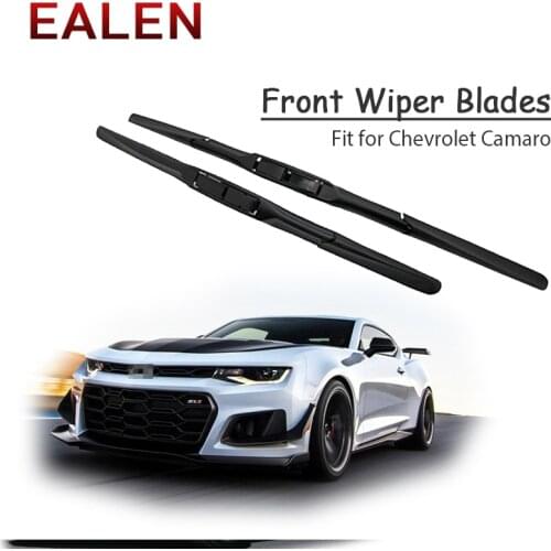 EALEN For Chevrolet Camaro 2018 2017 2016-2010 Chevy 5 6th Windscreen Original Accessories 1Set Rubber Car Front Wiper Blade Kit