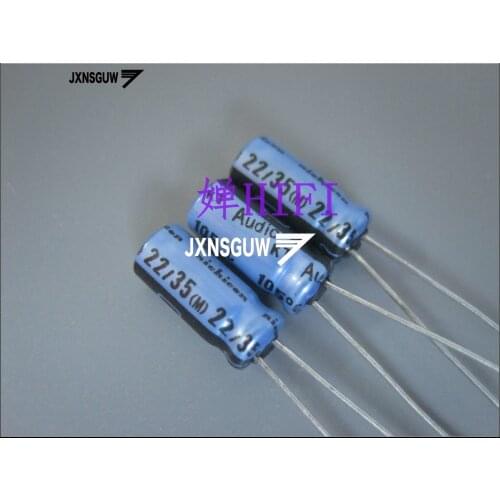 20PCS NICHICON KT 6.3V 10V 16V 35V 50V 470UF 330UF 47UF 220UF 3.3UF original audio Aluminum electrolytic capacitor 105 degrees