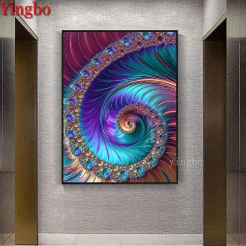 Diy 5D diamond painting Abstract creative phantom art full drill rhinestone diamond embroidery mosaic cross stitch decoration