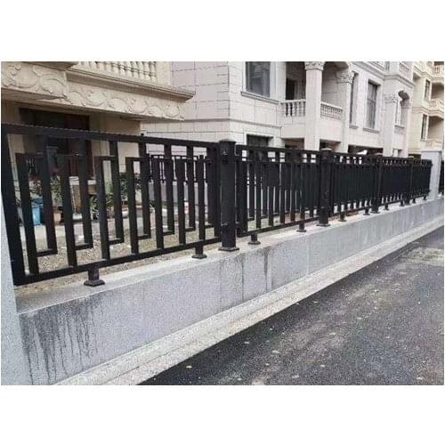 Aluminium fences Panel Security Yard Fence metal fence style11