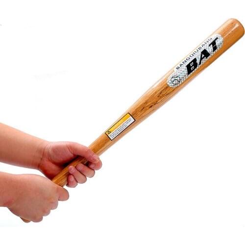 64cm long hard eucalyptus mahogany baseball bat, wooden baseball bat, wooden solid bat
