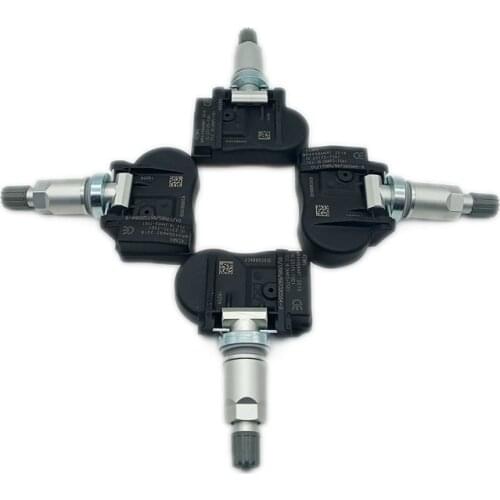 4Pcs TPMS Sensor Car Tire Pressure Monitoring System Sensor 315Mhz For Infiniti Q50 2014 2015 Replace 40700-4GA0B 407004GA0B