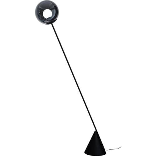 Nordic designer line Tilt floor lamps living room sofa bedroom vertical glass ball fishing floor lights lighting luminaires