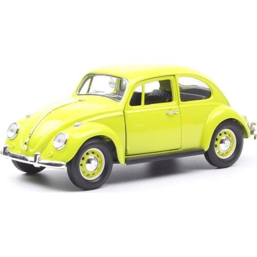 Road Signature brands classics old bug Beetle car 1967 metal auto minicar 1:24 Scale Diecast Vehicle model toys miniatures hobby