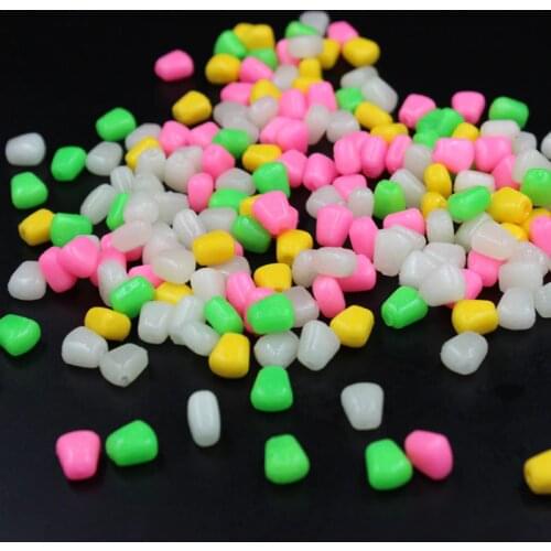 GUGUFISH 100Pcs/Lot 0.4 grams Soft Baits corn with corn smell carp Fishing Lures Floating baits