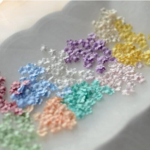 30 Pieces Artificial Flowers 10 Colors Cute Petal Silk For Wedding Home Decoration DIY Craft Garment Doll Flores Accessories