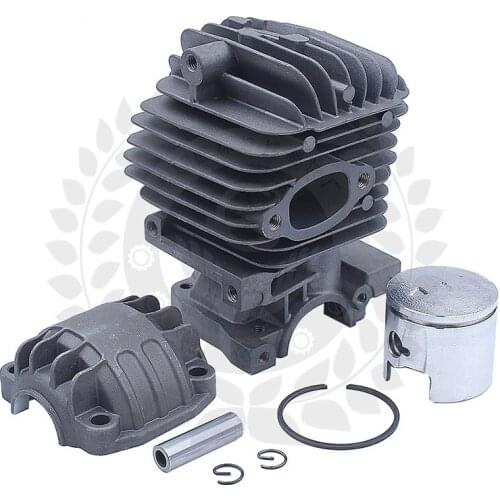 26CC CYLINDER KIT FITS STIGA ALPIN PR270 SPR270 & MORE 2 CYCLE CHAIN SAW ZYLINDER ASSEMBLY PISTON RING CLIPS PIN ASSEMBLY