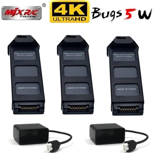 Upgrade 7.6V LiPo Battery For MJX R/C Bugs 5W B5W 4K RC Quadcopter Spare Parts 7.6v 2420mAH Drone Battery For X5 Pro B5W-4K