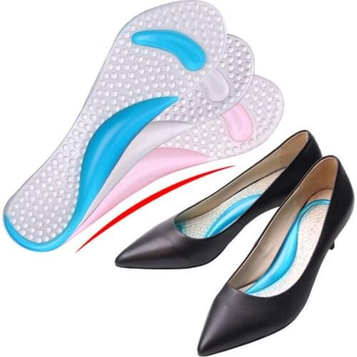 High Heels Shoes Silicone Gel Non Slip length Arch Support Feet Massaging Metatarsal Cushion Orthopedic Pad Insoles For Women