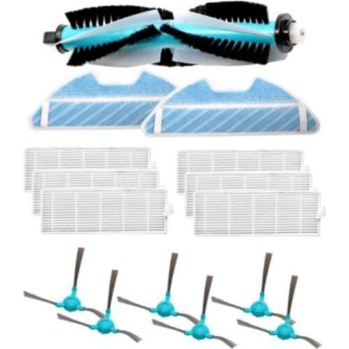 Main Brush Side Brush HEPA Filter for Cecotec Conga 1290 1390 Robot Vacuum Cleaner Spare Parts