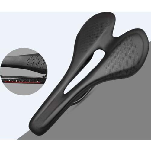 PURA RAZA No Standard Full Carbon 3K Carbon Fiber Pattern Cushion Seat Mountain Road Bike Saddle High Quality Bicycle Saddle