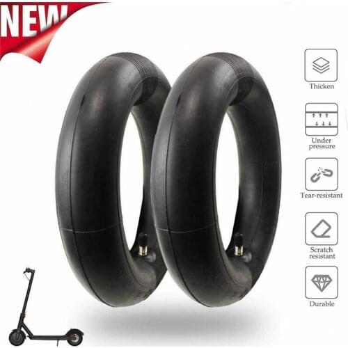 2Pcs 8.5" Thicken Tire Inner Tubes for Xiaomi M365 Electric Scooter Tire Wheel Tyre Inner Tubes M365 Parts Pneumatic Solid Tire
