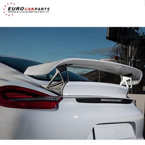 Por 718 Tech style rear spoiler fit for Por 718 rear wing PU material