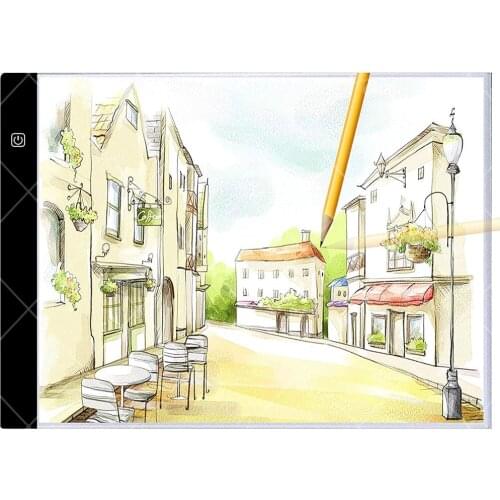 A4/A5/A3 LED Light Diamond Painting Ultra-Thin Portable Box Tracer USB Power Cable Dimmable Artcraft Tracing Light Pad Accessori