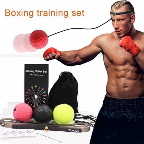 Fight Ball Lomachenko Punching Ball Boxing Equipment Training Apparatus Muay Thai Boxing Trainer Accessories Speed Fast Ball Gym