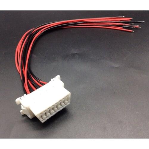 Universal full line OBD plug 16pin for car diagnostic OBDII tester Interface OBD 2 Assembly Socket Plug Adapter