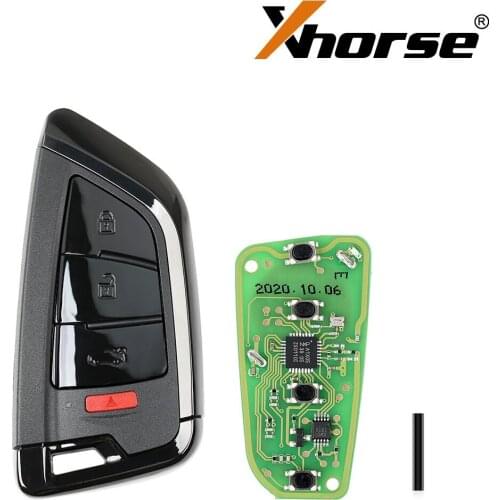 Xhorse XSKF21EN VVDI Memoeial Style-4BTN 5pcs/lot