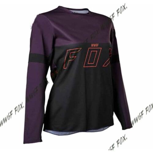 Womens cycling clothing mountain team downhill jersey bike motorcycle shirt off-road mtb cycling jersey long sleeve