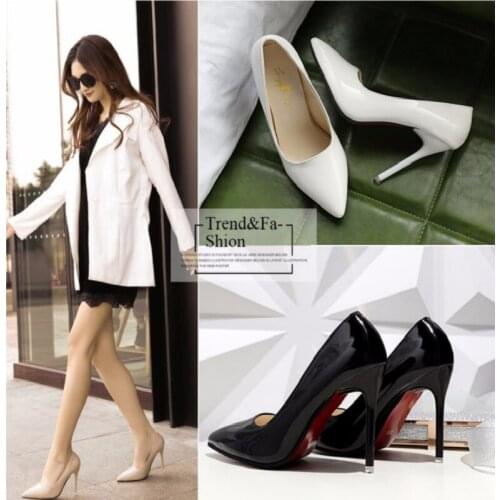 2020 NEW Woman 8cm 10cm 12cm Red High Heel Shoes Thin Heel for Women Wedding Shoes Super High Heels with Drawer