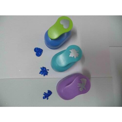 3pcs(2.5cm) angel,heart,maple shape craft punch set Punch Craft Scrapbooking school Paper Puncher eva hole punch free shipping