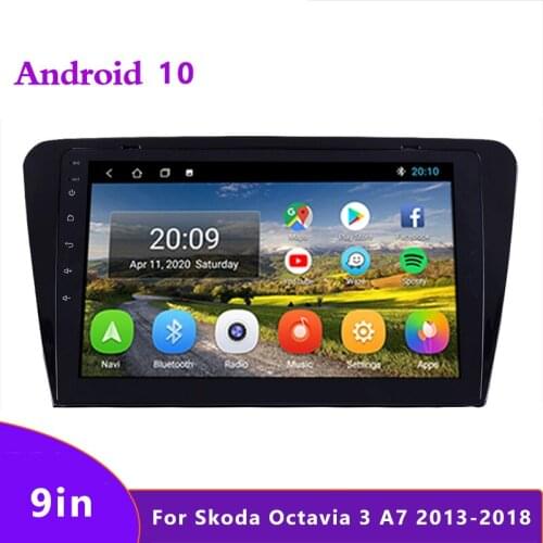 JOYINCAR For Skoda Octavia 3 A7 2013 2014 2015 2016 2018 Car Radio Multimedia Video Player Navigation GPS Android 10